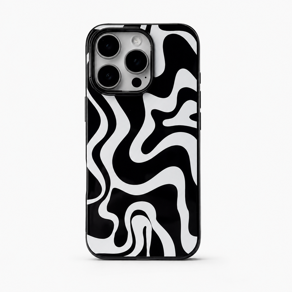 Caseora Zebra Print Protective Case for iPhone | Slim & Shock-Resistant