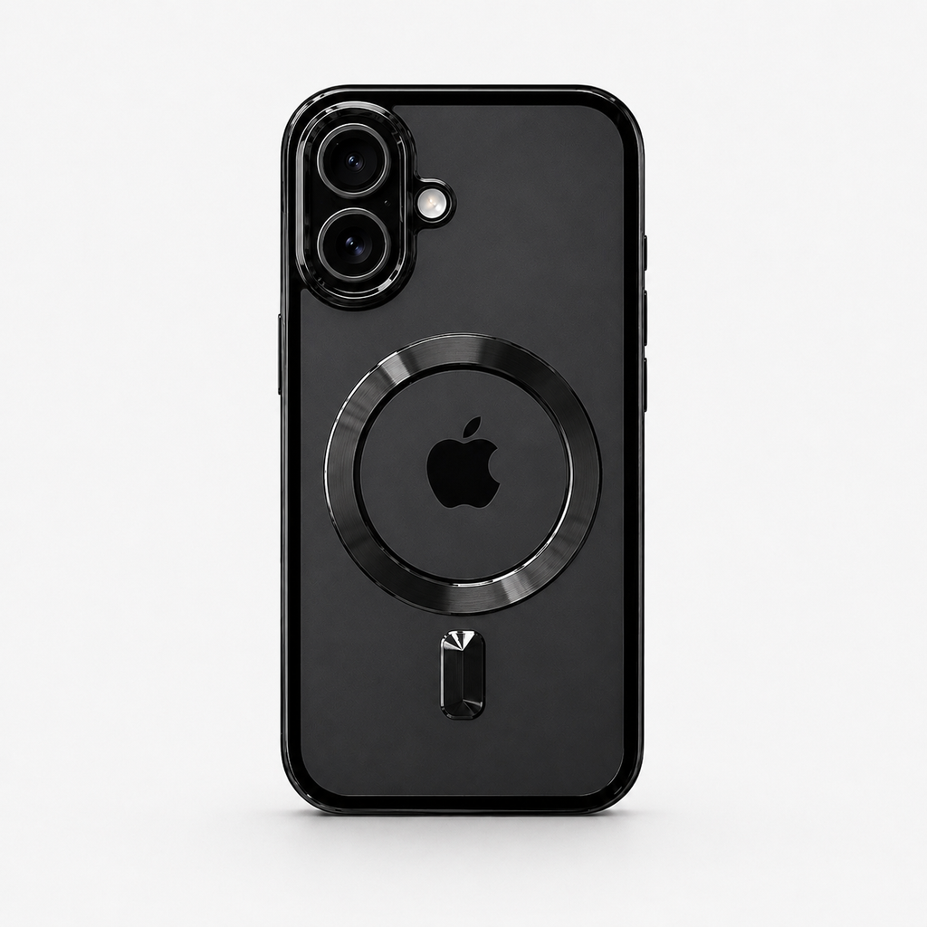 Caseora Obsidian MagSafe-Compatible Protective Case for iPhone | Slim Magnetic Cover
