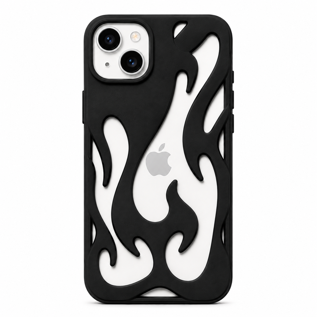 Caseora Fire Flame Shockproof Protective Case for iPhone